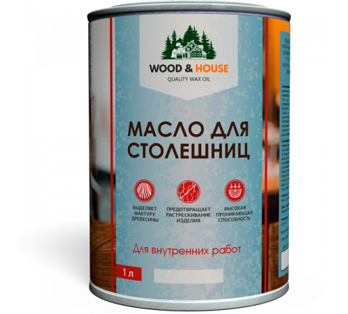 Заказать МАСЛО ДЛЯ СТОЛЕШНИЦ WOOD & HOUSE в Великом Новгороде, Новгородская область