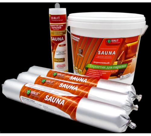 Приобрести ГЕРМЕТИК - Sealit SAUNA для бань и саун 600 мл в Великом Новгороде, Новгородская область